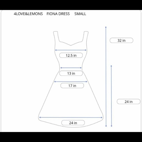 FOR LOVE & LEMONS Fiona Dress size S - Picture 5 of 13